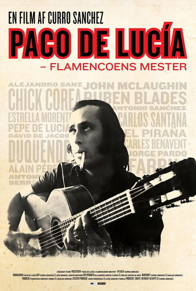 Póster de Paco de Lucía: la búsqueda