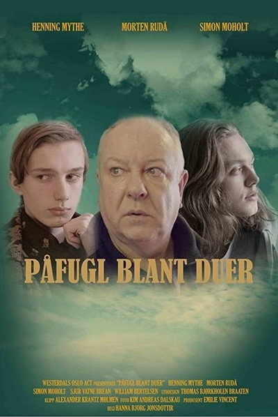 Póster de Påfugl Blant duer
