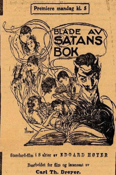 Póster de Páginas del libro de Satán