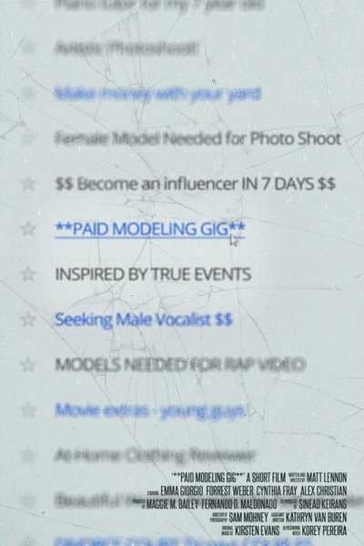 Póster de Paid Modeling Gig
