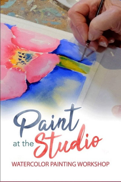 Póster de Paint at the Studio: Watercolor Painting Workshop