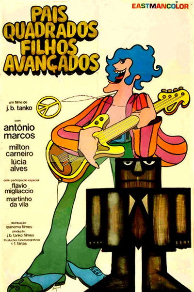 Póster de Pais Quadrados... Filhos Avançados