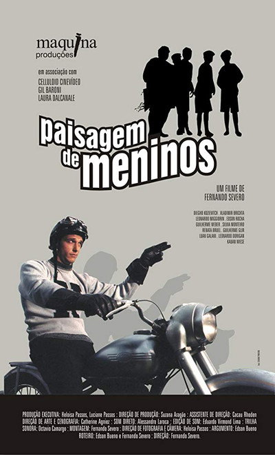 Póster de Paisagem de Meninos