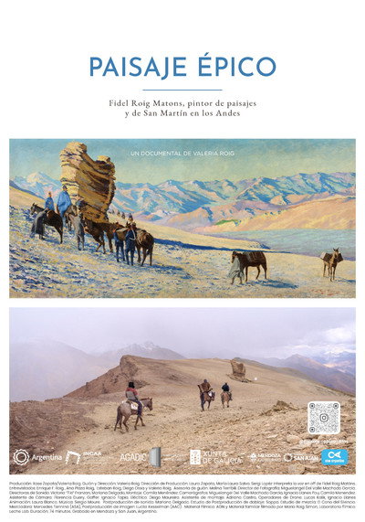 Póster de Paisaje épico