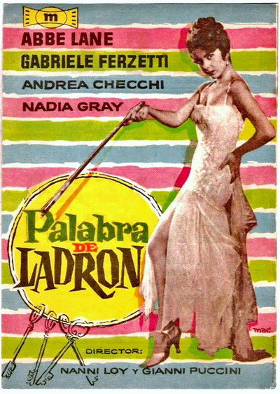 Póster de Palabra de ladrón
