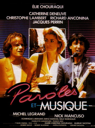 Póster de Palabras y música
