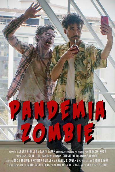 Póster de Pandemia zombie