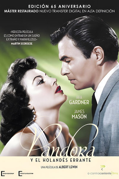 Póster de Pandora y el holandés errante