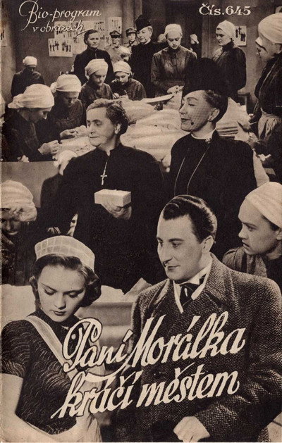 Póster de Paní Morálka krácí mestem