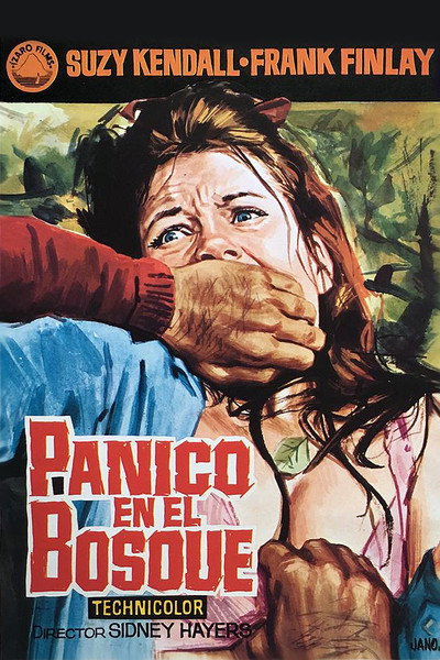 Póster de Pánico en el bosque