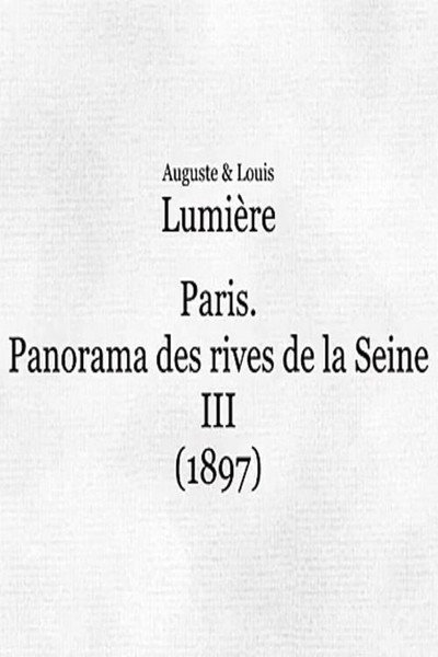 Póster de Panorama des rives de la Seine à Paris, III