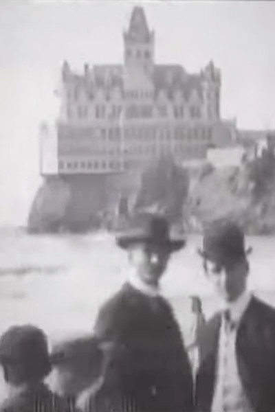 Póster de Panorama of Beach and Cliff House