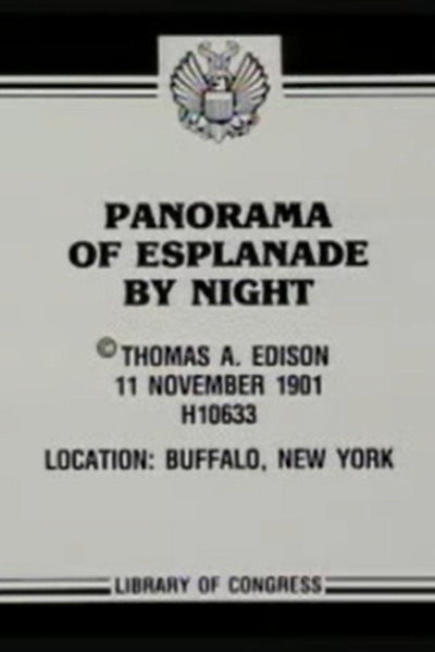 Póster de Panorama of Esplanade by Night