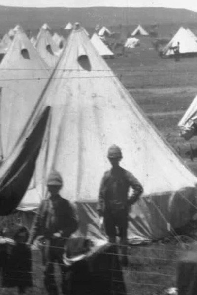 Póster de Panoramic View of Frere Camp Taken from the Front of an Armoured Train