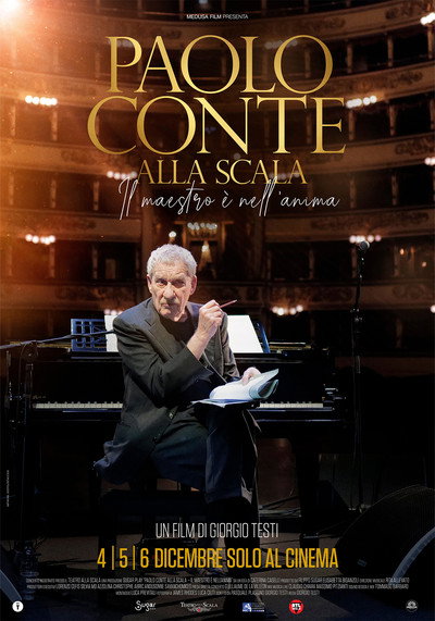 Póster de Paolo Conte alla Scala: Il maestro è nell'anima