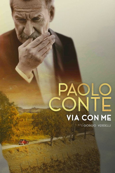Póster de Paolo Conte, via con me