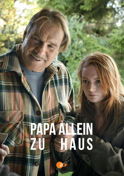Póster de Papa allein zu Haus