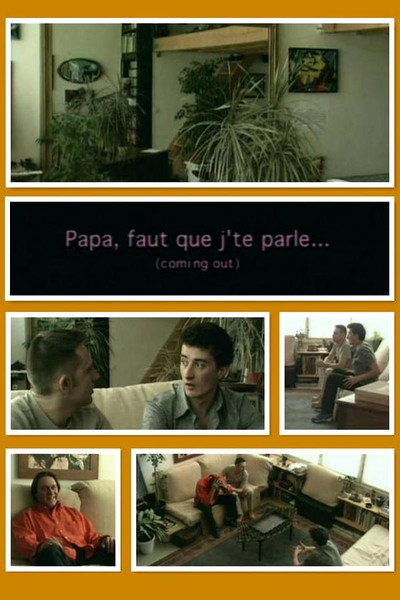 Póster de Papa faut que j'te parle... (Coming-out)