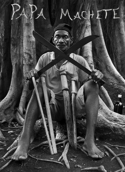 Póster de Papa Machete