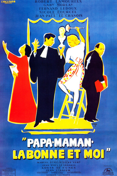 Póster de Papá, mamá, la muchacha y yo
