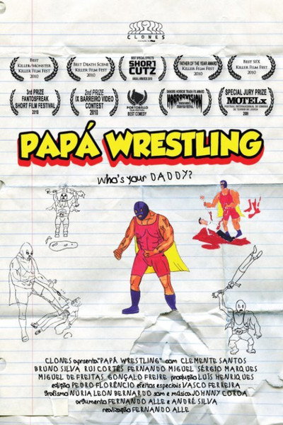 Póster de Papá Wrestling
