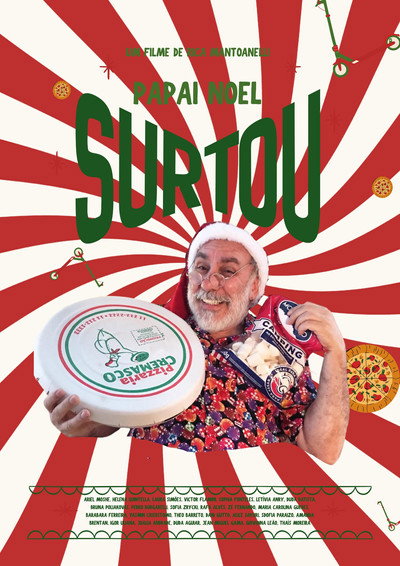 Póster de Papai Noel Surtou