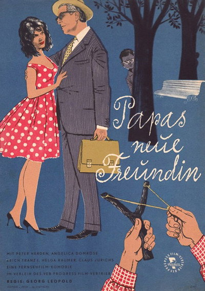 Póster de Papas neue Freundin