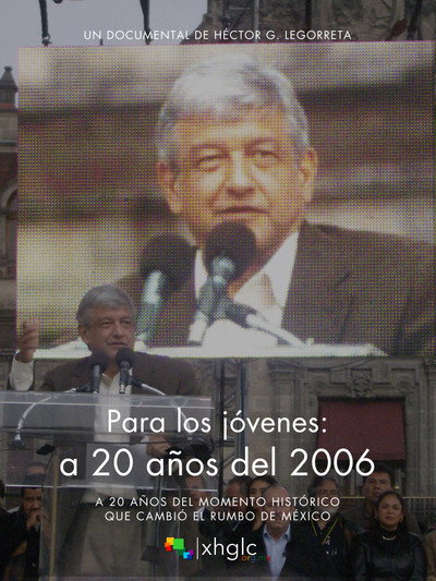 Póster de Para los jóvenes: a 20 años del 2006