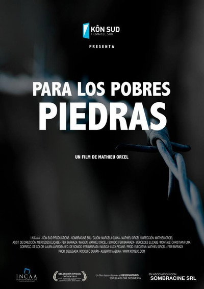 Póster de Para los pobres piedras