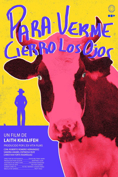 Póster de Para verme cierro los ojos