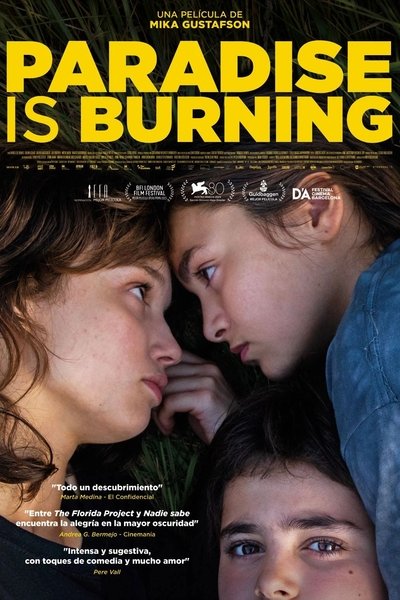 Póster de Paradise Is Burning
