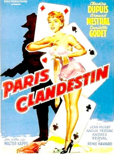 Póster de Paris clandestin