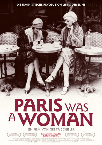Póster de París era una mujer
