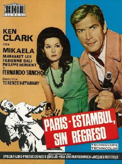 Póster de París-Estambul sin regreso