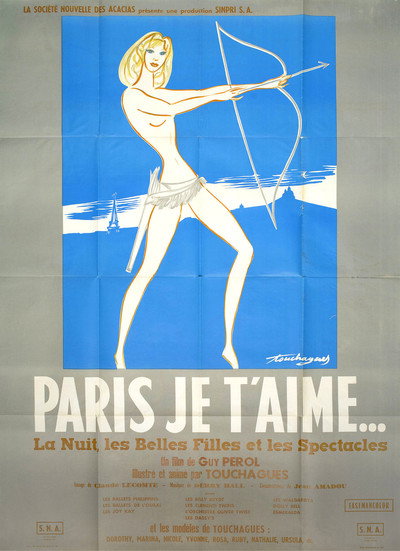 Póster de Paris je t'aime...