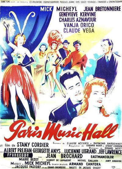 Póster de Paris Music Hall