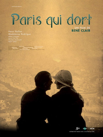 Póster de París que duerme