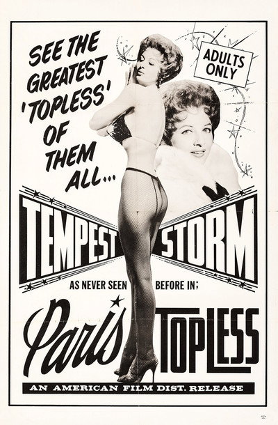 Póster de Paris Topless