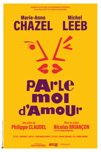 Póster de Parle-moi d'amour