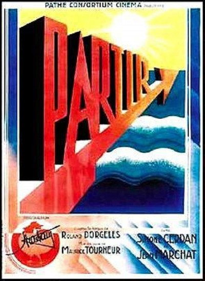 Póster de Partir