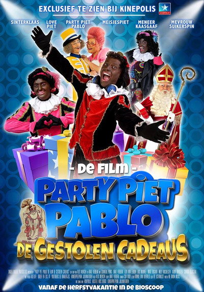 Póster de Party Piet Pablo en de gestolen cadeaus