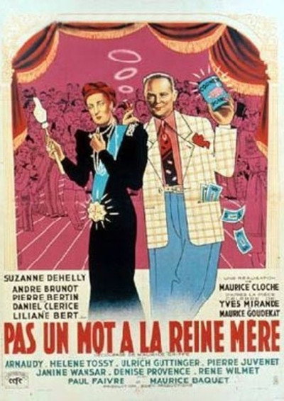Póster de Pas un mot à la reine mère