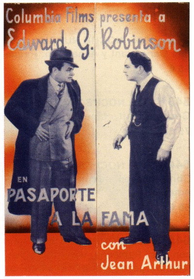 Póster de Pasaporte a la fama