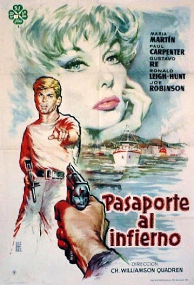 Póster de Pasaporte al infierno: contrabando en la costa