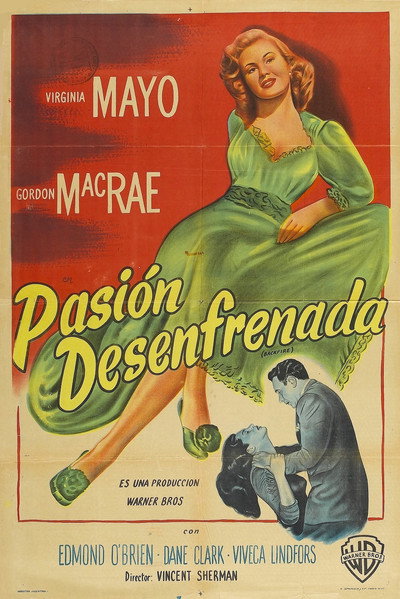 Póster de Pasión desenfrenada