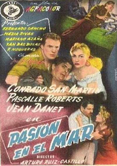 Póster de Pasión en el mar