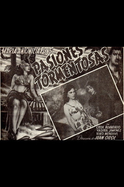 Póster de Pasiones tormentosas