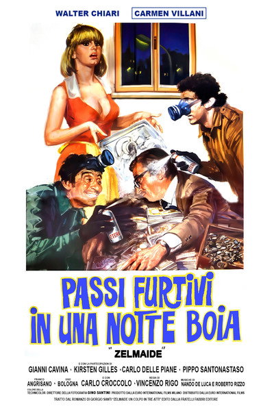 Póster de Passi furtivi in una notte boia