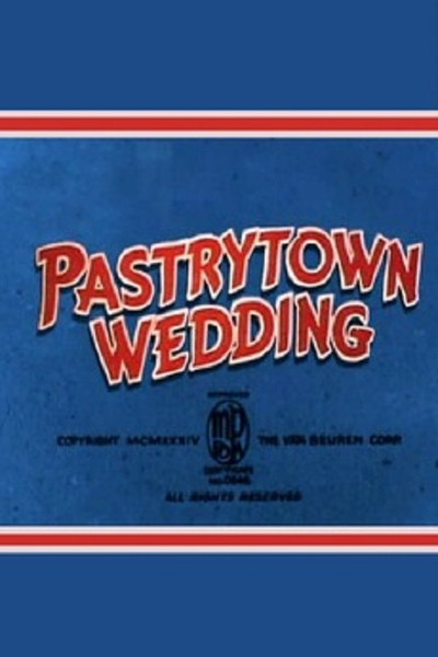 Póster de Pastrytown Wedding