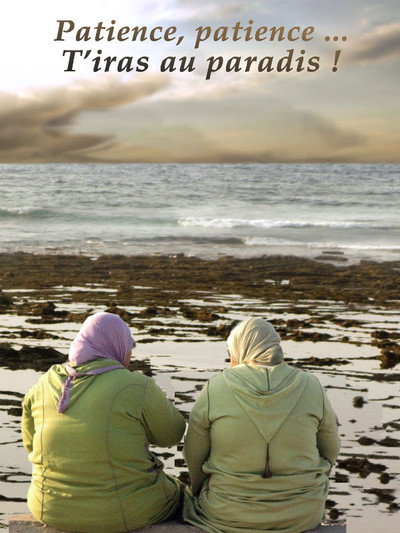 Póster de Patience, patience, t'iras au paradis!